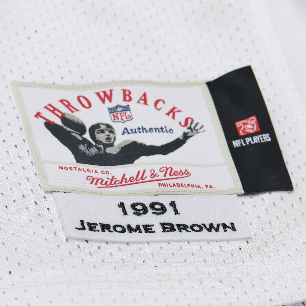 NFL Philadelphia Eagles Jerome Brown  1991 Authentic Throwback Retired Player Jersey