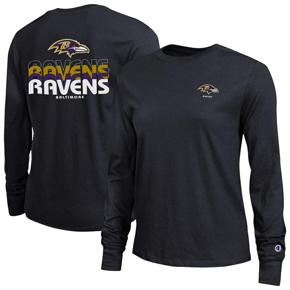 NFL Baltimore Ravens Women's Core Long-Sleeve T-Shirt