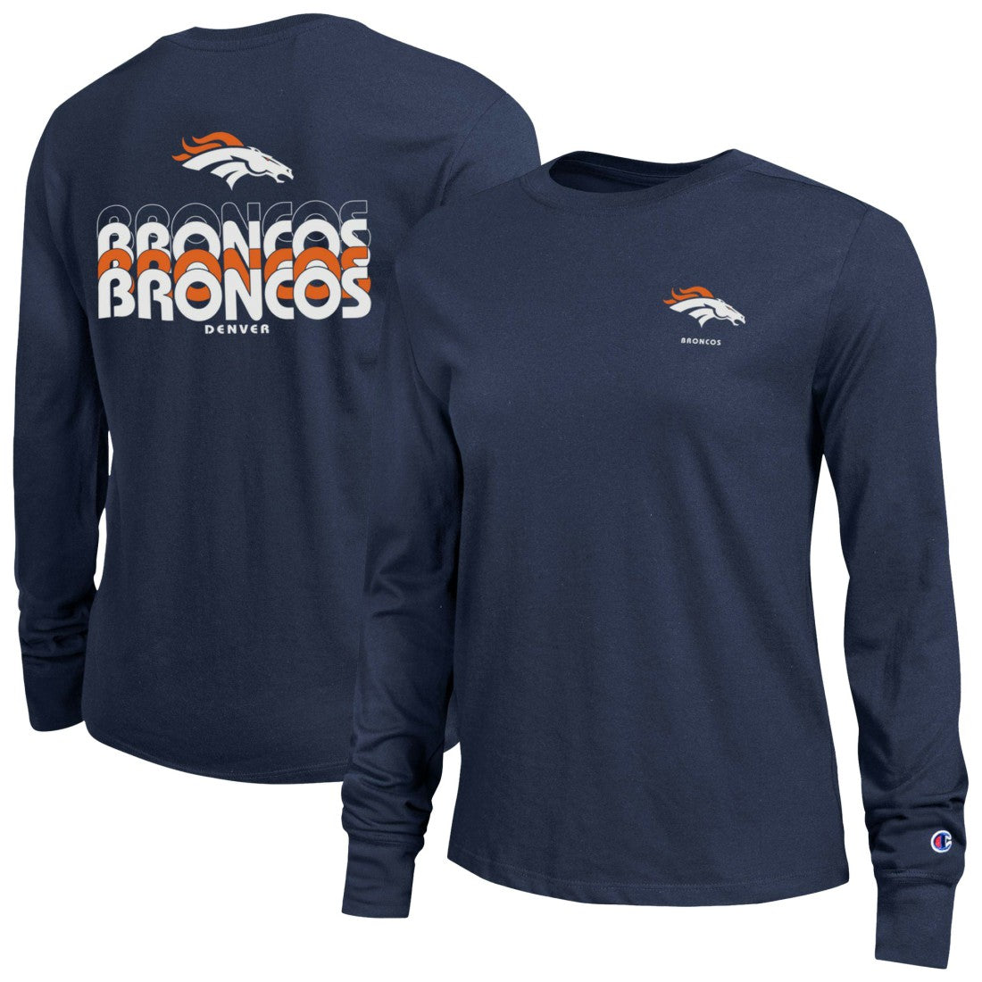 NFL Denver Broncos Women's Core Long-Sleeve T-Shirt