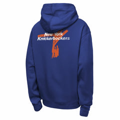 New York Knicks Youth Courtside Club Premiere Hoodie - Blue | Nike shop