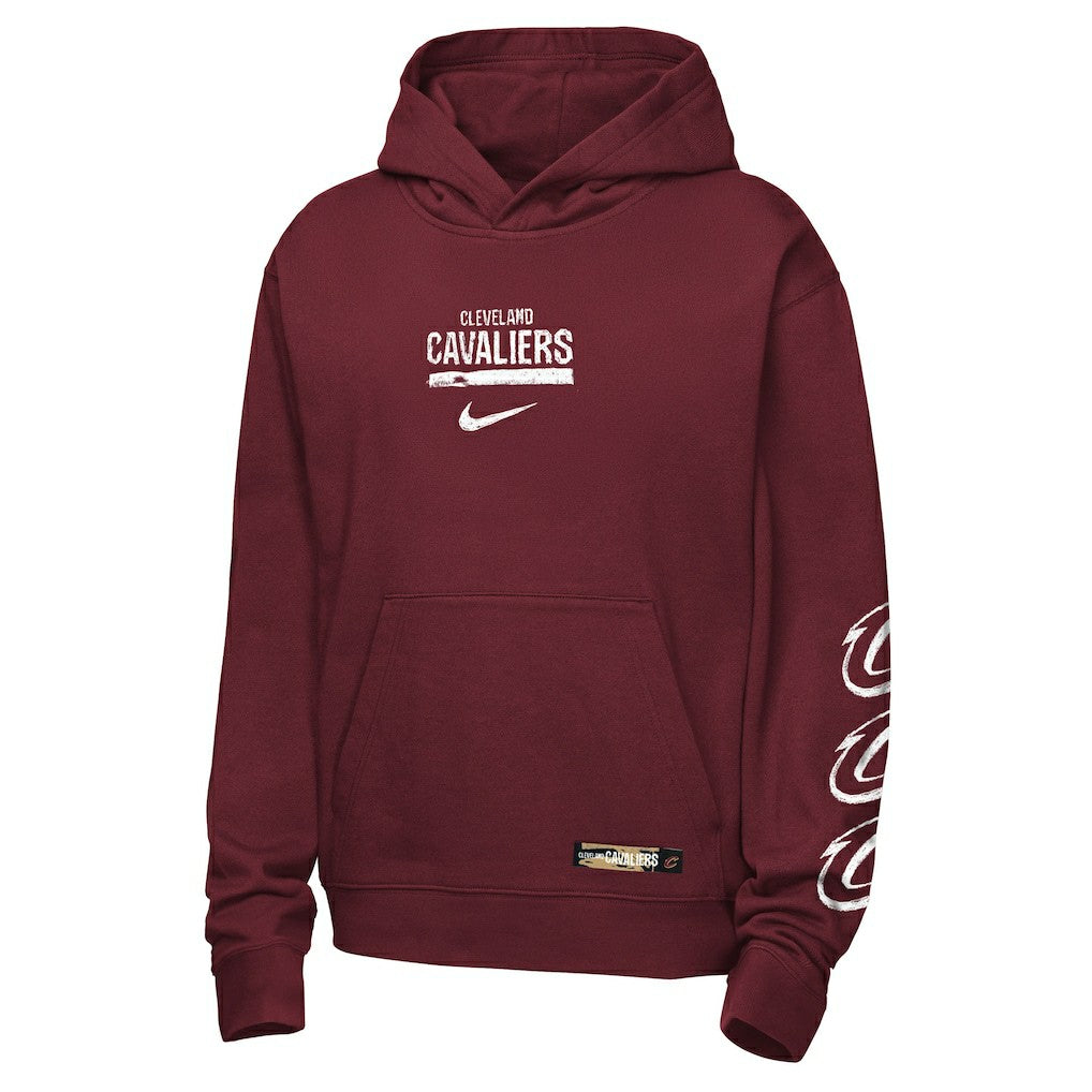 Cleveland Cavaliers Youth Courtside Club Premiere Hoodie sale - Wine | Nike for sale