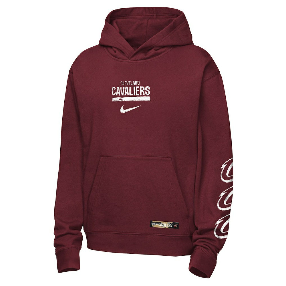 Cleveland Cavaliers Youth Courtside Club Premiere Hoodie sale - Wine | Nike for sale