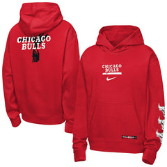 Chicago Bulls Youth Courtside Club Premiere Hoodie - Red | Nike sale