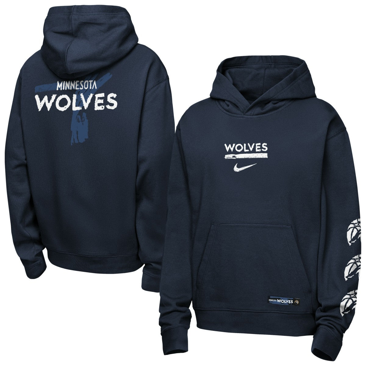 Minnesota Timberwolves Youth Courtside Club Premiere Hoodie - Navy | Nike cheap