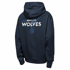 Minnesota Timberwolves Youth Courtside Club Premiere Hoodie - Navy | Nike cheap