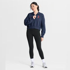 Boston Red Sox Women's Primetime Phoenix Fleece Half-Zip Sweatshirt - Navy | Nike