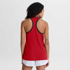 Cincinnati Reds Women's Tri-Blend Dri-FIT Racerback Tank Top - Red | Nike