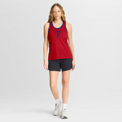 Texas Rangers Women's Tri-Blend Dri-FIT Racerback Tank Top - Red | Nike