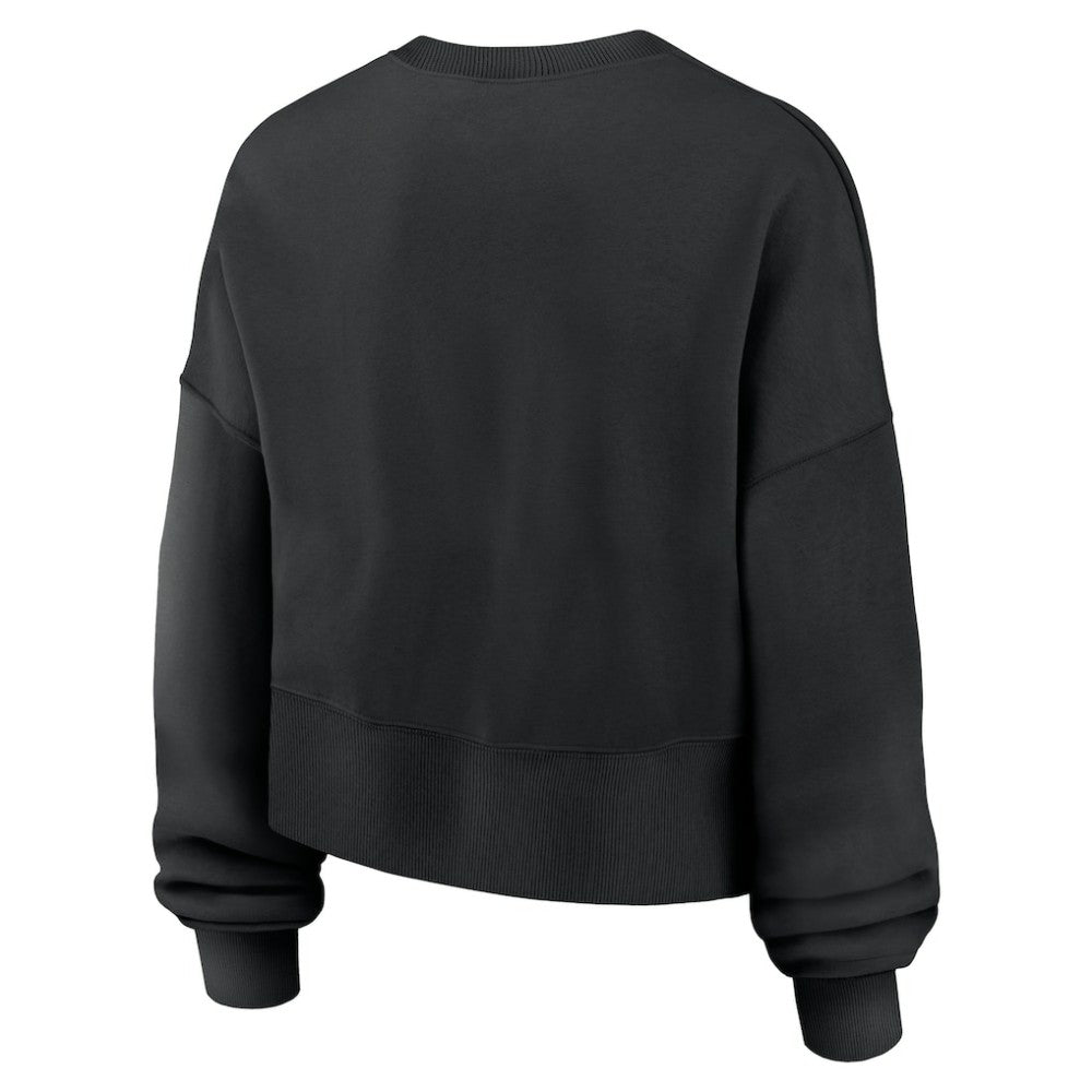 Detroit Tigers Women's Oversized Primetime Sweatshirt - Black | Nike