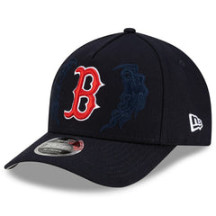Boston Red Sox x Warren Lotas 9FORTY A-Frame M-Crown Adjustable Hat - Navy | New Era