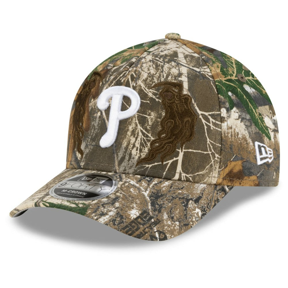 Philadelphia Phillies x Warren Lotas Realtree 9FORTY A-Frame M-Crown Adjustable Hat - Camo | New Era