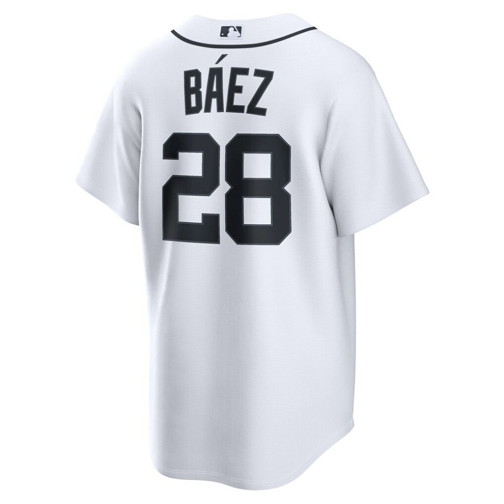 Javier Báez Detroit Tigers Home Replica Jersey - White | Nike