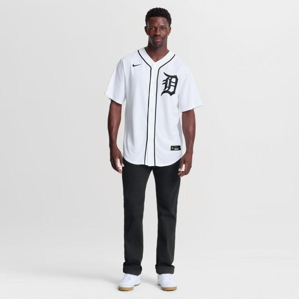 Javier Báez Detroit Tigers Home Replica Jersey - White | Nike