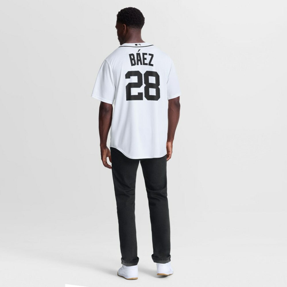 Javier Báez Detroit Tigers Home Replica Jersey - White | Nike