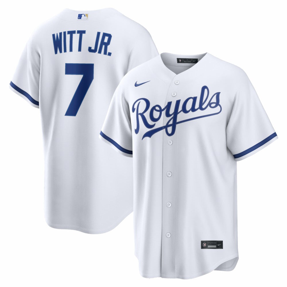 Bobby Witt Jr. Kansas City Royals Home Replica Jersey - White | Nike