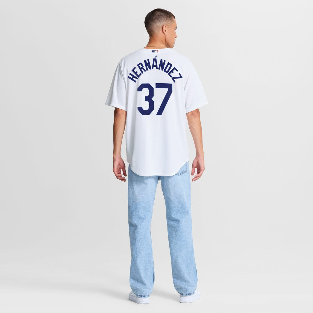 Teoscar Hernández Los Angeles Dodgers Home Replica Jersey - White | Nike