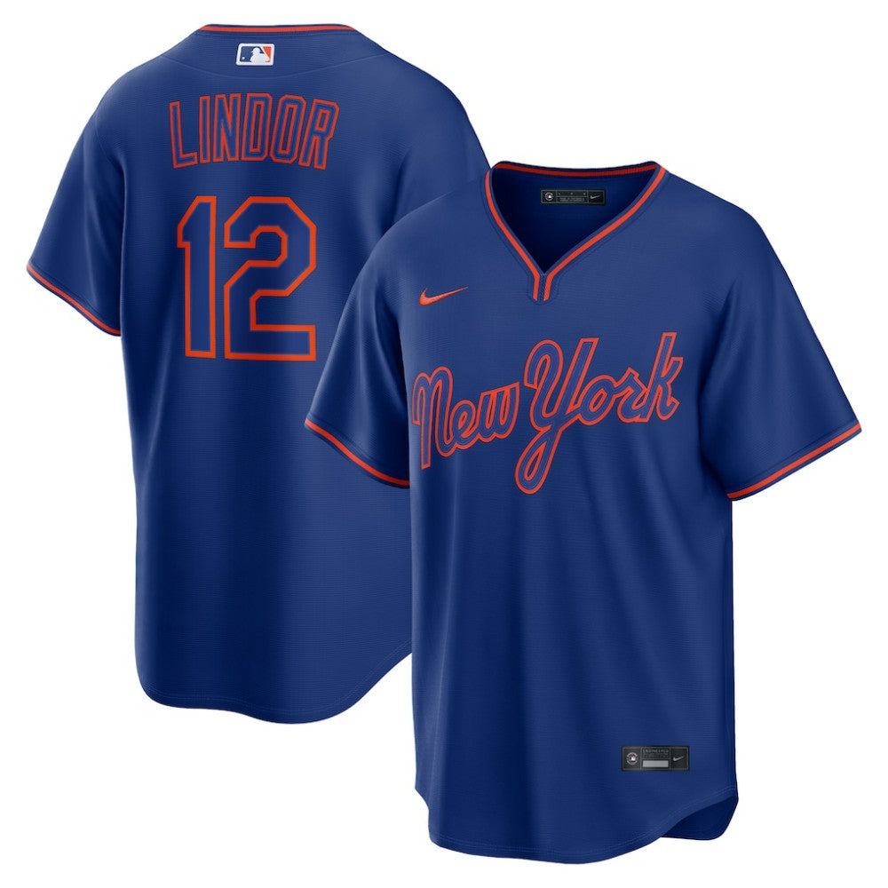 Francisco Lindor New York Mets Alternate Replica Jersey - Royal | Nike