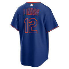 Francisco Lindor New York Mets Alternate Replica Jersey - Royal | Nike