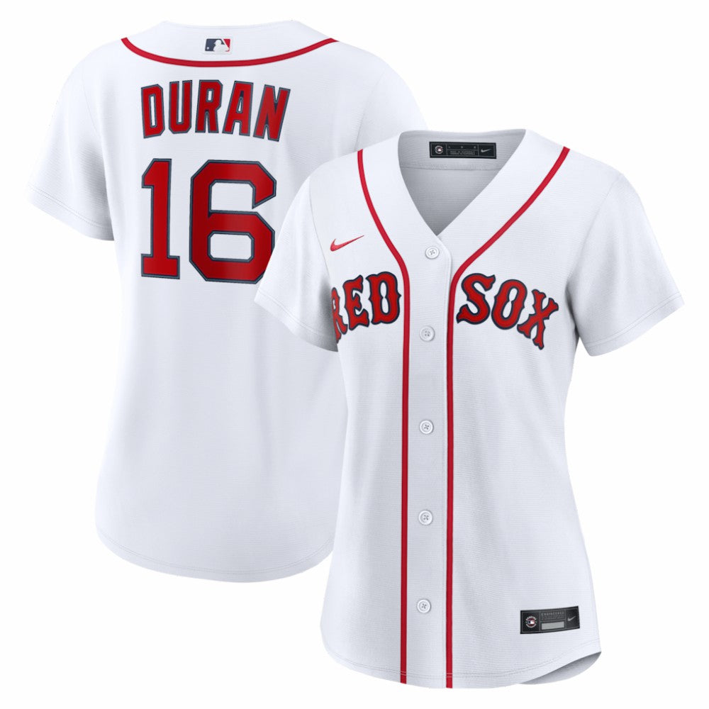 Jarren Duran Boston Red Sox Women's Home Replica Player Jersey - White | Nike