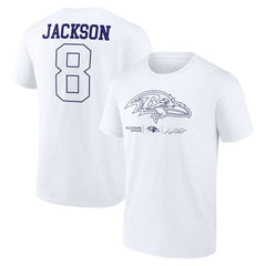 NFL Baltimore Ravens Lamar Jackson  Tonal Name & Number T-Shirt
