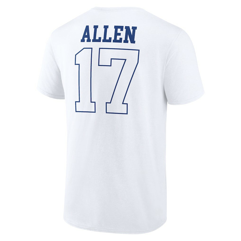 NFL Buffalo Bills Josh Allen  Tonal Name & Number T-Shirt
