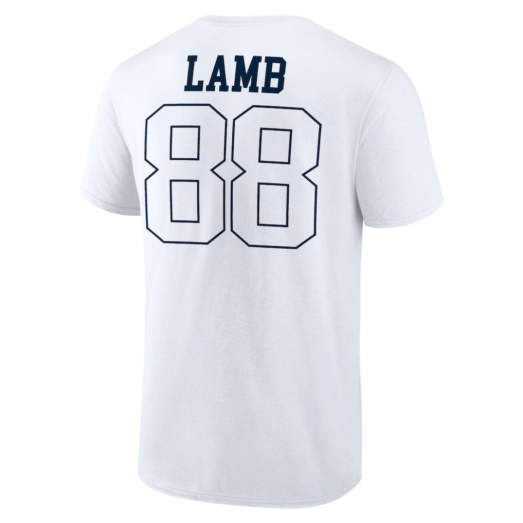 NFL Dallas Cowboys CeeDee Lamb  Tonal Name & Number T-Shirt