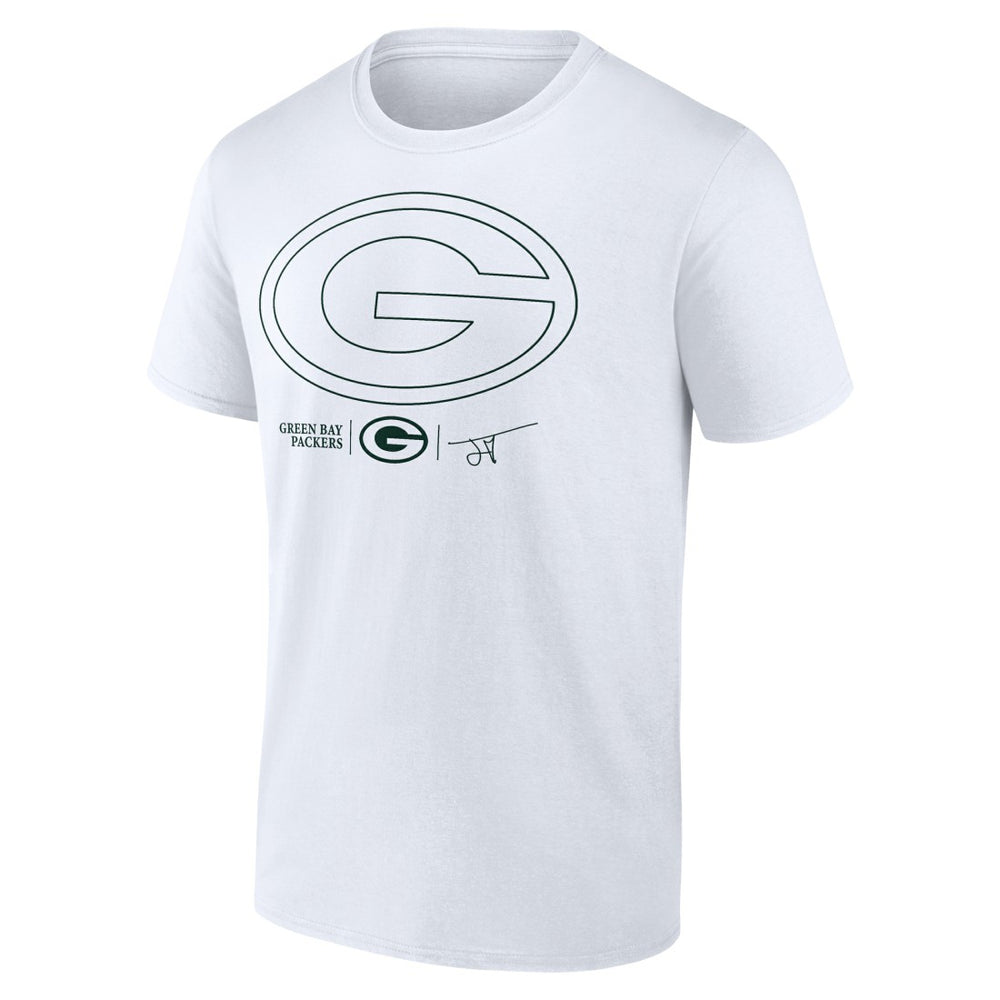 NFL Green Bay Packers Jordan Love  Tonal Name & Number T-Shirt
