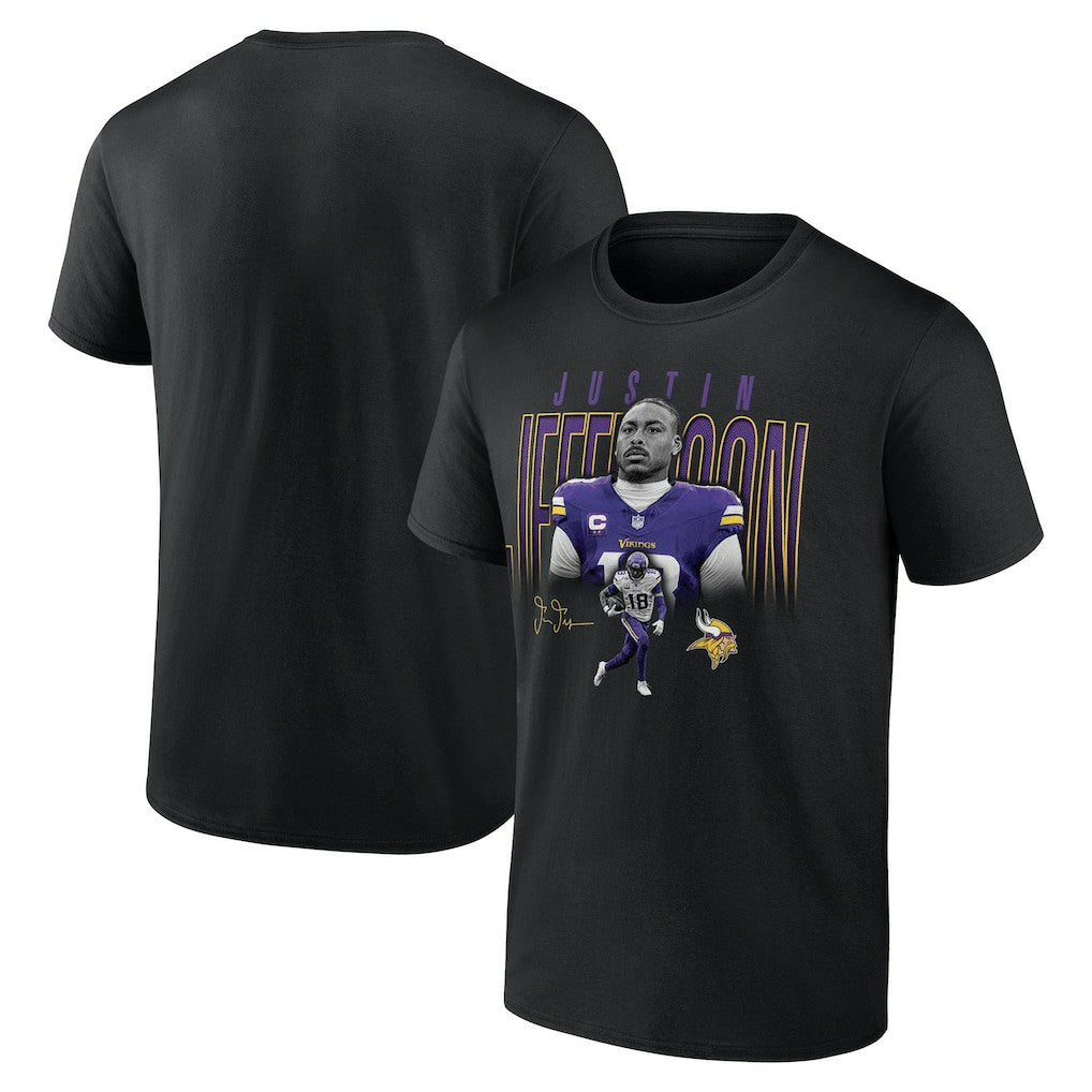NFL Minnesota Vikings Justin Jefferson  Humble Shadow Player T-Shirt