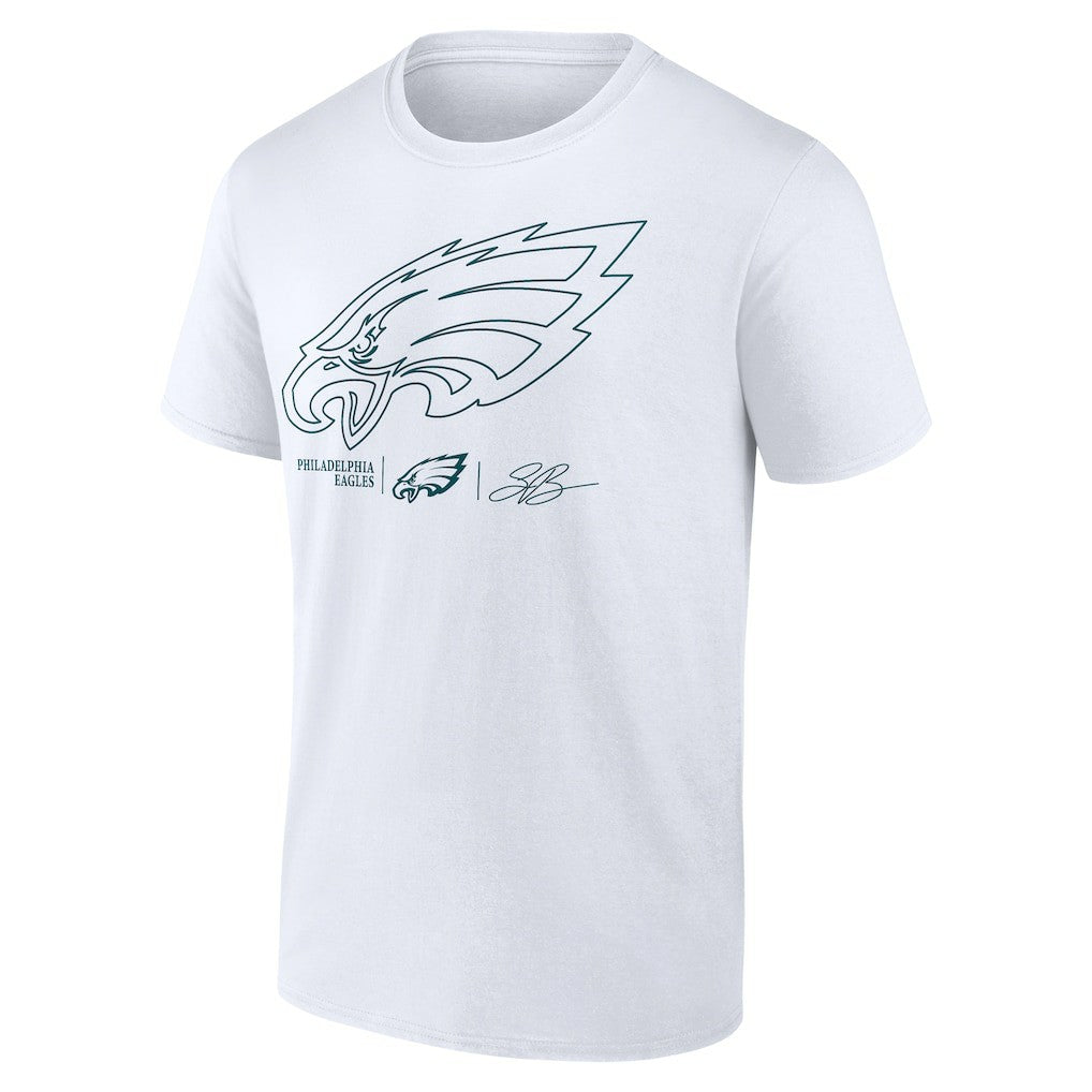NFL Philadelphia Eagles Saquon Barkley  Tonal Name & Number T-Shirt