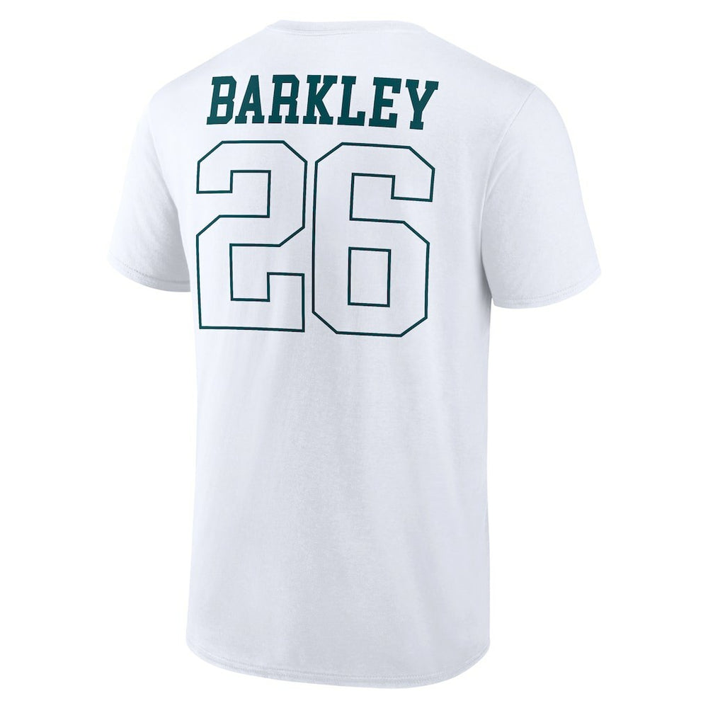 NFL Philadelphia Eagles Saquon Barkley  Tonal Name & Number T-Shirt