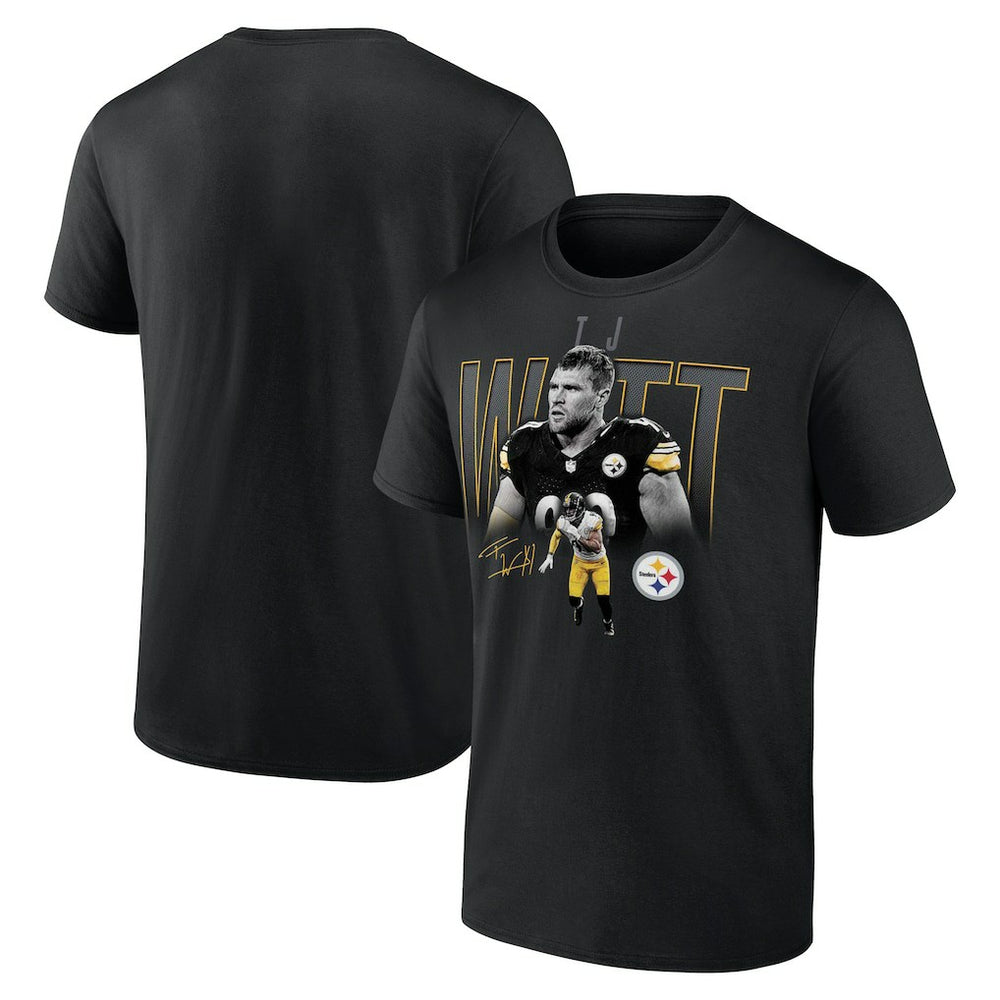 NFL Pittsburgh Steelers T.J. Watt  Humble Shadow Player T-Shirt