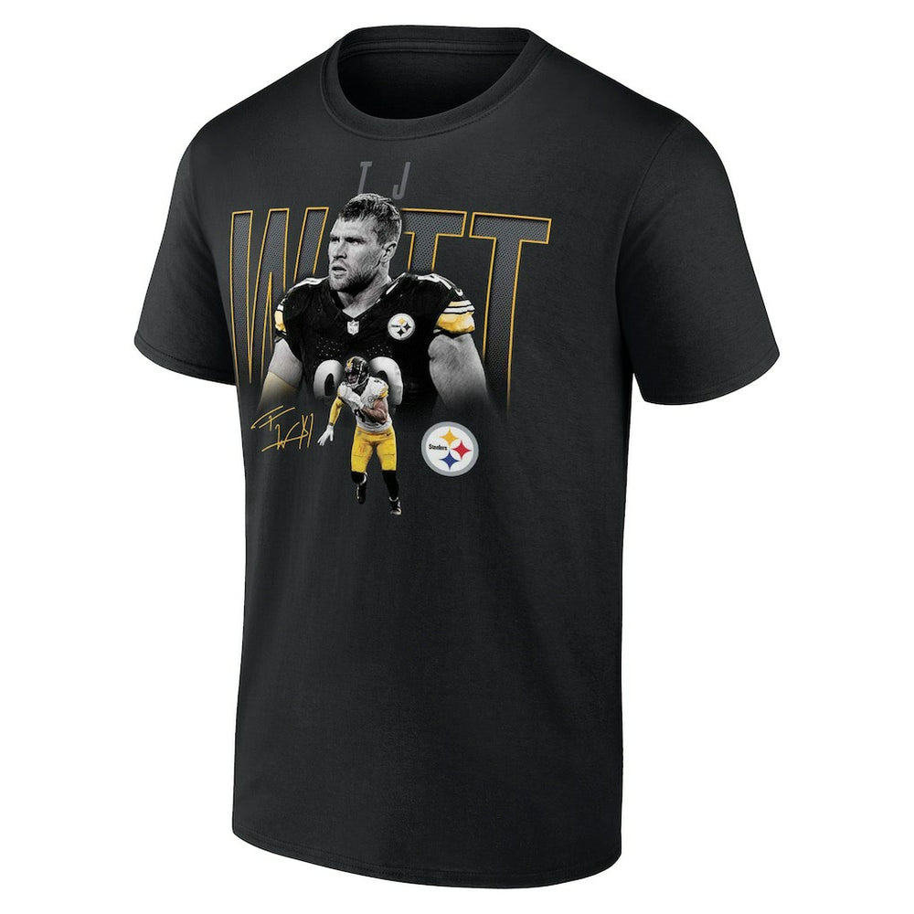 NFL Pittsburgh Steelers T.J. Watt  Humble Shadow Player T-Shirt