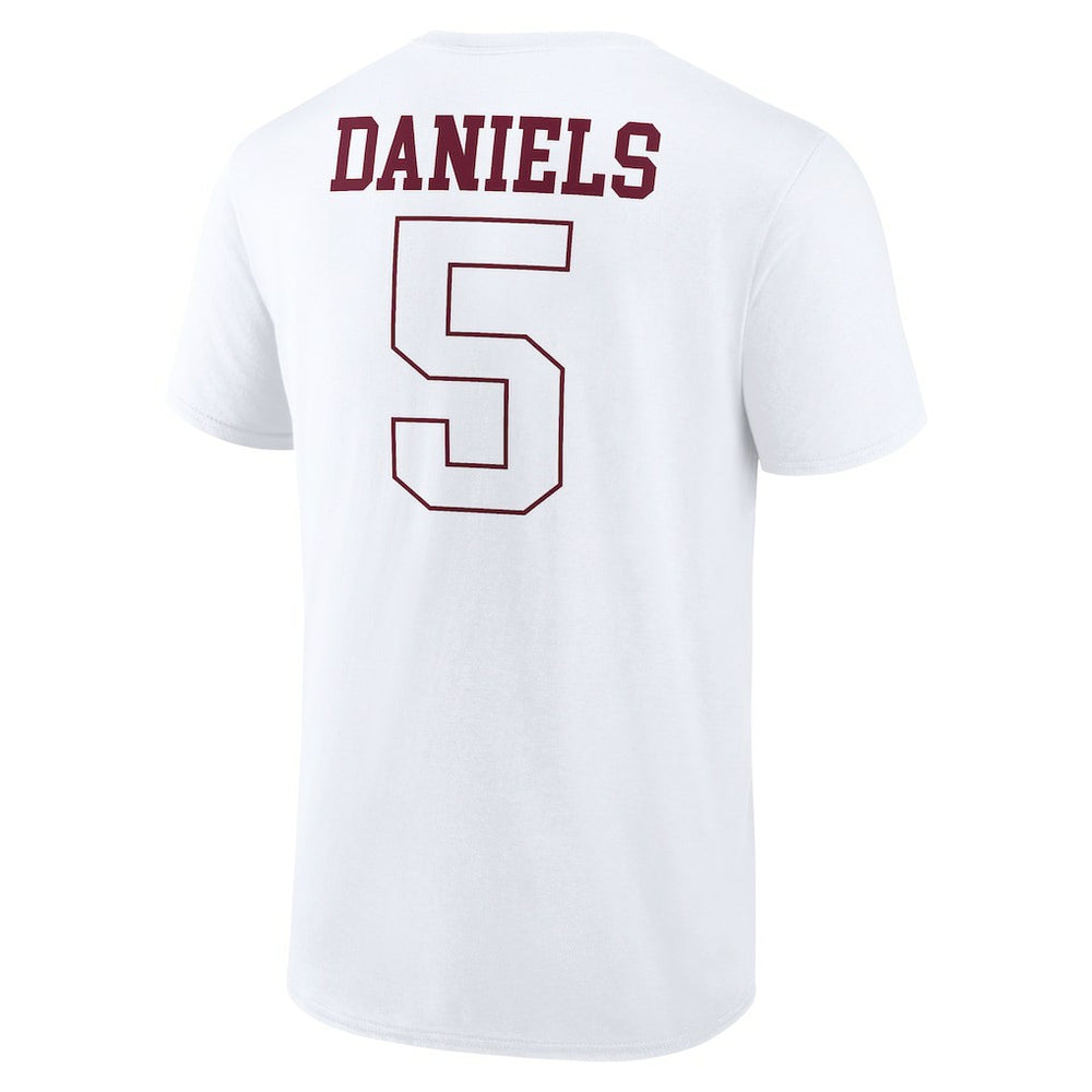 NFL Washington Commanders Jayden Daniels  Tonal Name & Number T-Shirt