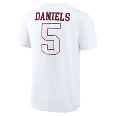 NFL Washington Commanders Jayden Daniels  Tonal Name & Number T-Shirt
