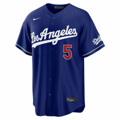 Freddie Freeman Los Angeles Dodgers Alternate Stadium Jersey - Royal | Nike
