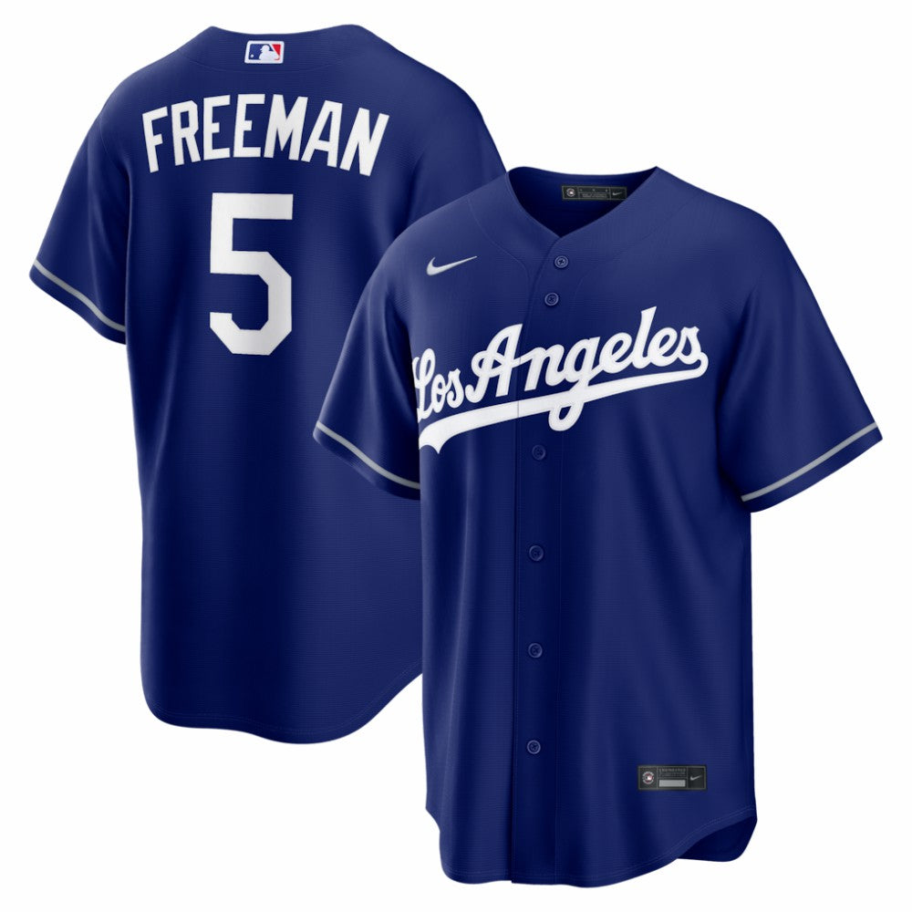 Freddie Freeman Los Angeles Dodgers Alternate Replica Jersey - Royal | Nike
