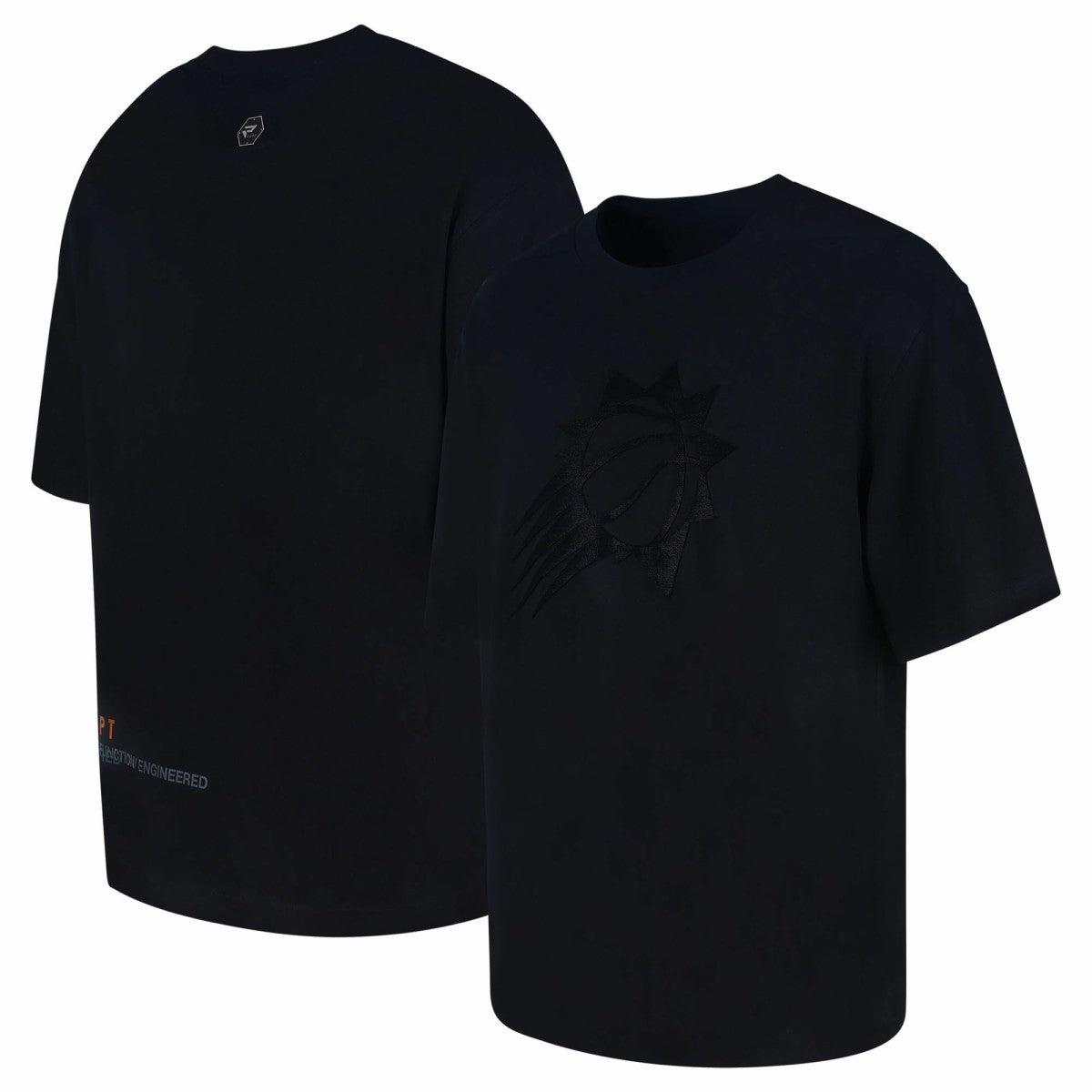 Phoenix Suns Protege Eco-Poly Interlock Fashion Tonal T-Shirt - Black for sale