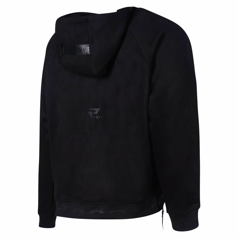 New York Knicks Protege Eco-Friendly Functional Suede Fashion Tonal Hoodie - Black for sale