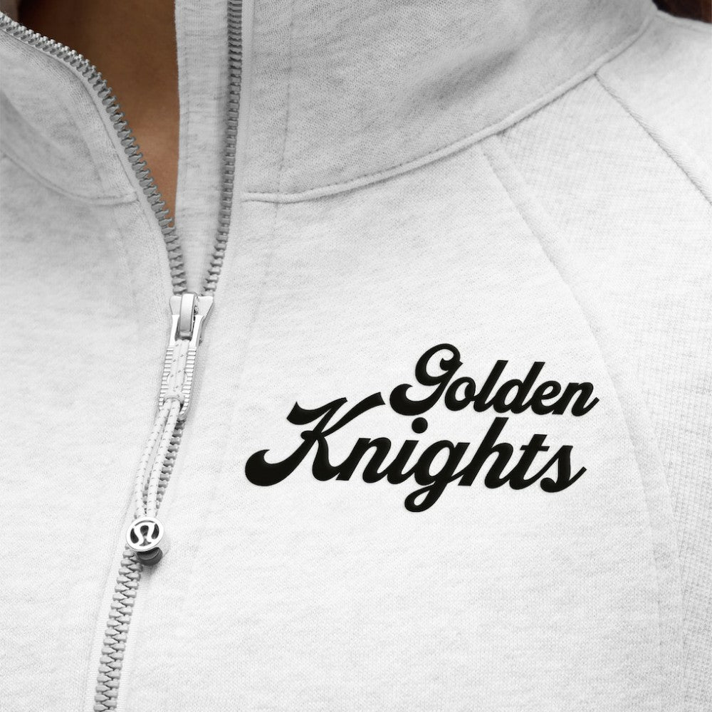Vegas Golden Knights lululemon Women's Long Scuba Oversized Half-Zip Funnel Neck