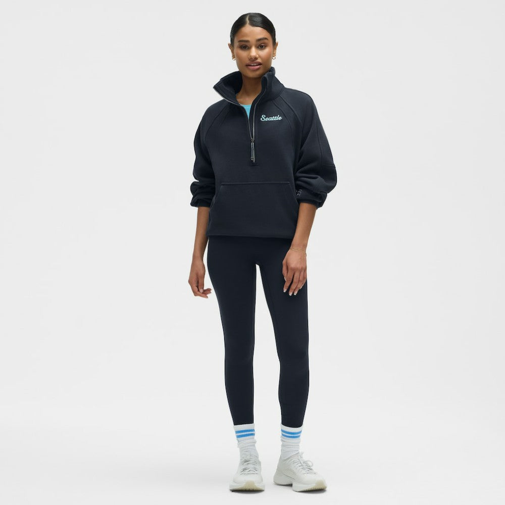 Seattle Kraken lululemon Women's Long Scuba Oversized Half-Zip Funnel Neck