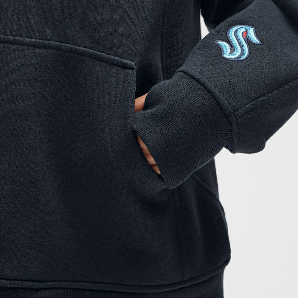 Seattle Kraken lululemon Women's Long Scuba Oversized Half-Zip Funnel Neck