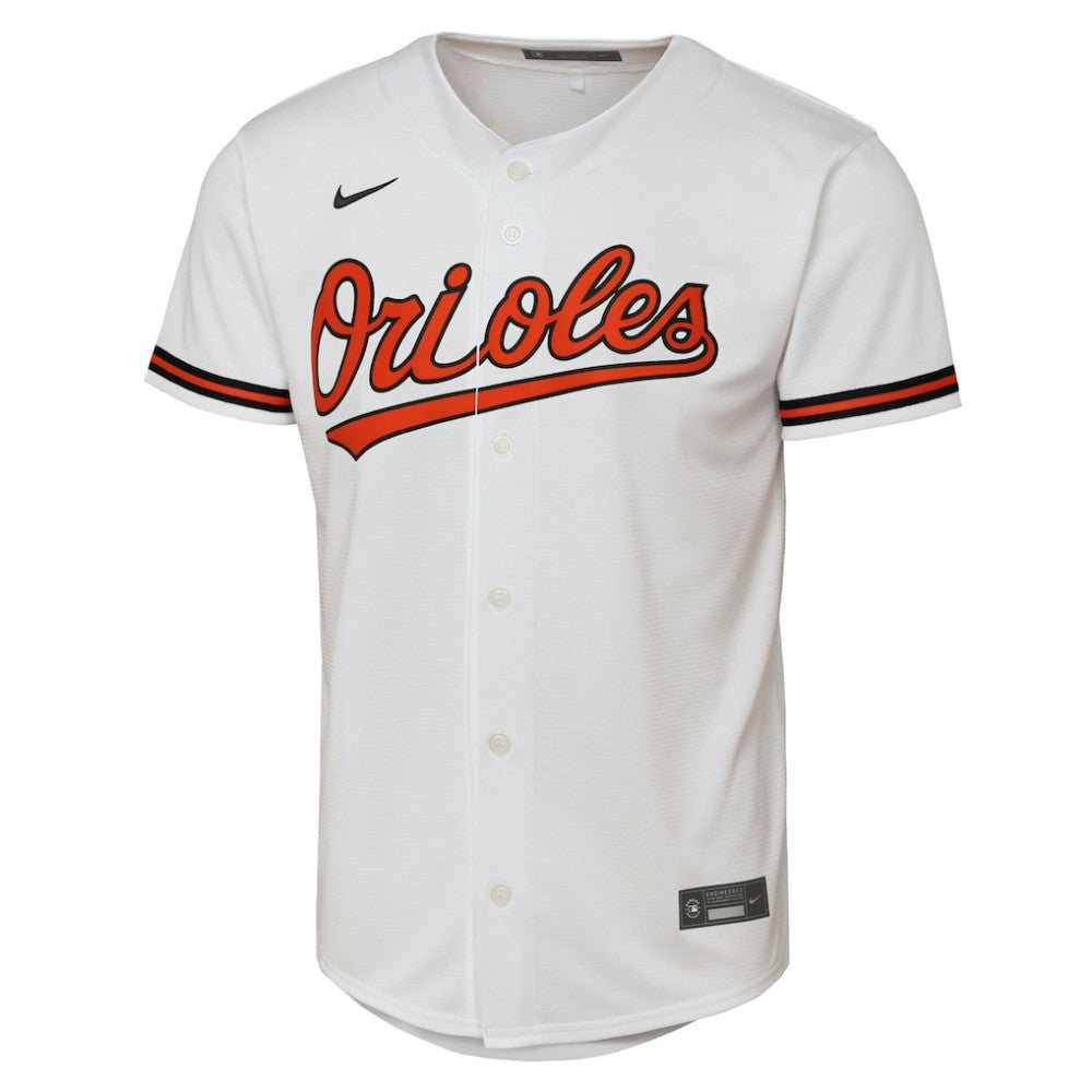 Gunnar Henderson Baltimore Orioles Youth Home Replica Player Jersey - White | Nike
