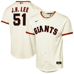 Jung Hoo Lee San Francisco Giants Youth Home Replica Player Jersey - Cream | Nike