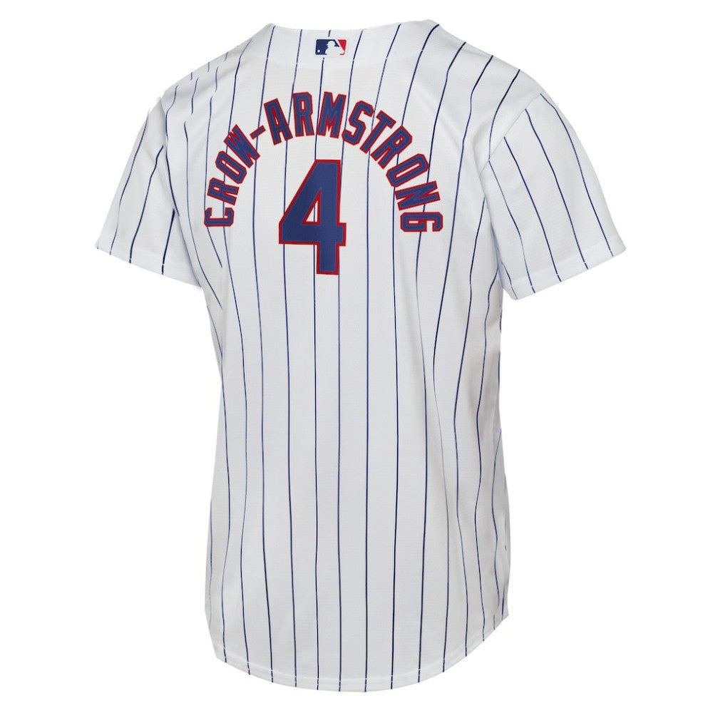 Pete Crow-Armstrong Chicago Cubs Youth Home Replica Player Jersey - White | Nike