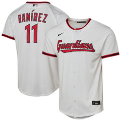 José Ramírez Cleveland Guardians Youth Home Replica Player Jersey - White | Nike