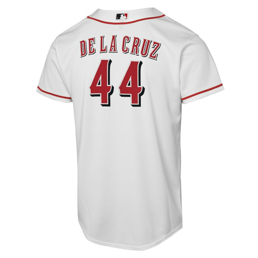 Elly De La Cruz Cincinnati Reds Youth Home Replica Player Jersey - White | Nike