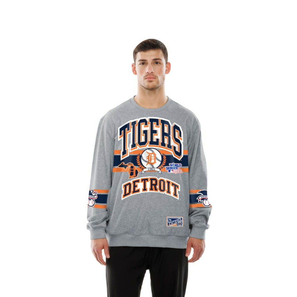 Detroit Tigers Sport Classics Sweatshirt - Gray | New Era