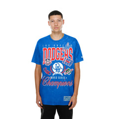 Los Angeles Dodgers Mineral Wash T-Shirt - Royal | New Era