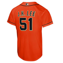 Jung Hoo Lee San Francisco Giants Youth Alternate Replica Jersey - Orange | Nike