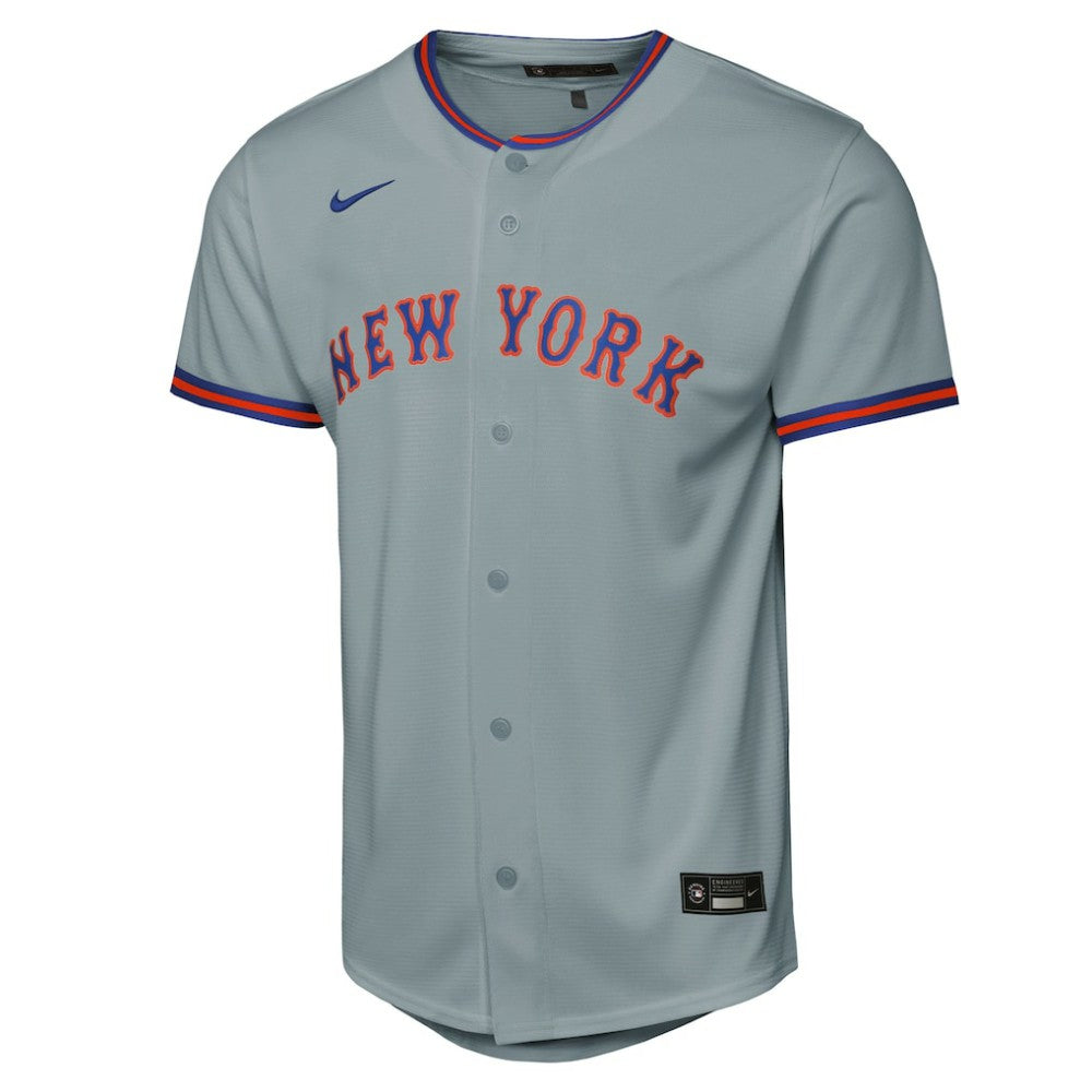 Juan Soto New York Mets Youth Road Replica Jersey - Gray | Nike